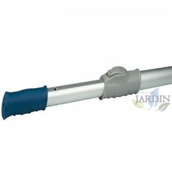 Asta Telescopica per Testina di Spazzola per la Pulizia della Piscina Regolabile in Alluminio da 1,8 + 1,8 metri