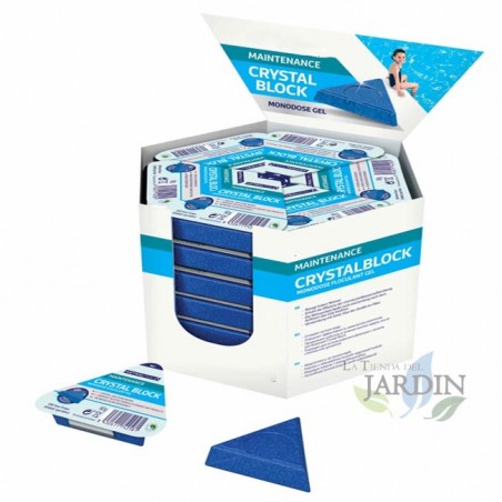 Flocculant gel in 36 single doses