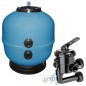 Kit Filtro depuradora piscina 1 1/2" con válvula selectora incluida, modelo a elegir