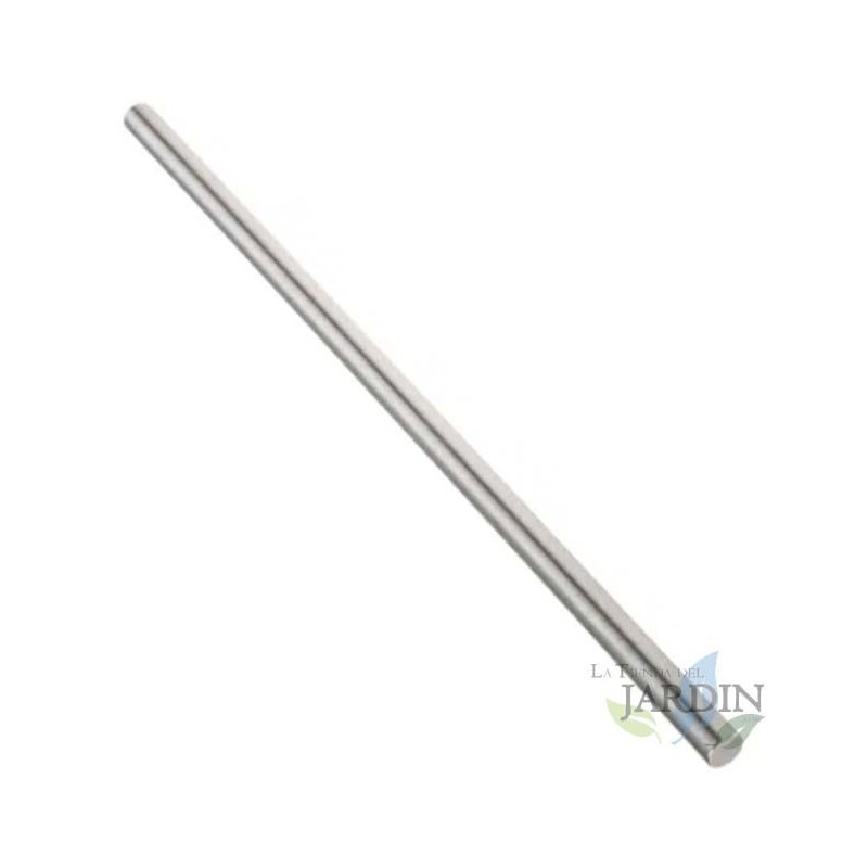 Tige métallique de 8 mm, longueur 1,2 mètre, pour installation d'arroseurs Tige métallique de 8 mm, longueur 1,2 mètre, pour installation d'arroseurs
