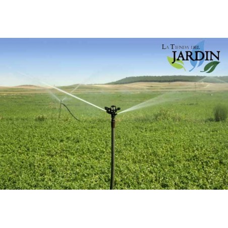 Lot de 10 Tige métallique de 8 mm, longueur 1,2 mètre. Pour installation d'arroseurs