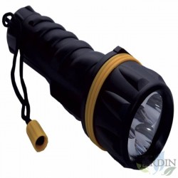 Kunststoff-Taschenlampe mit 3 LEDs