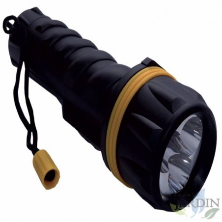 3 Led Plastic Flashlight