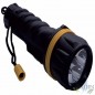 Lanterna de plástico à prova de chuva com 3 LEDs | Luz portátil e impermeável para uso externo