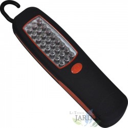 Lampada da lavoro a 24 LED con magnete