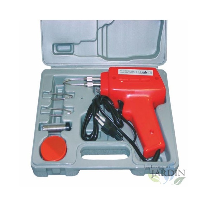 Pistola saldante elettrica da 100 W | Strumento di saldatura ad alta potenza | Saldatore per elettronica Pistola saldante elettrica da 100 W | Strumento di saldatura ad alta potenza | Saldatore per elettronica