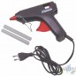 Pistola per Colla a caldo 60W con 2 Bastoncini. Pistola per colla elettrica a riscaldamento rapido per riparazioni