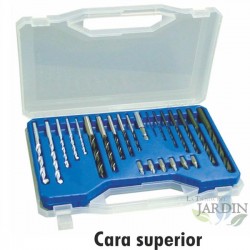 Kit 170 Cavilhas e brocas sortidas
