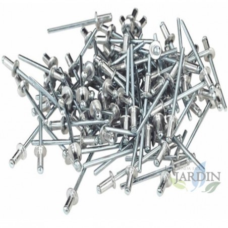 Kit de 500 rebites ocos de 2 a 8 mm, rebites de alta qualidade, kit de rebites industriais