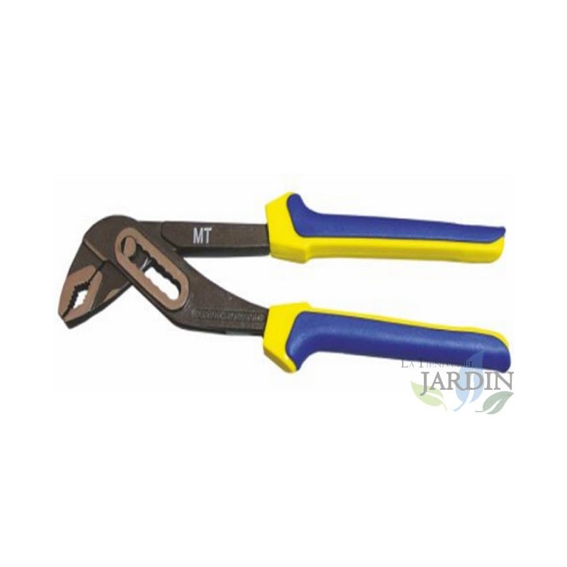 Pinza a Pappagallo con Foro di Serraggio. Antiscivolo. Protezione contro il Bloccaggio [Apertura massima 25 mm]