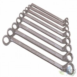 Set of 8 ring wrenches