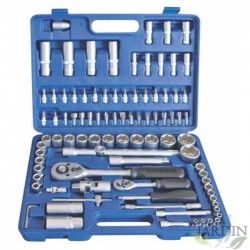 Bits and sockets case 95 pieces