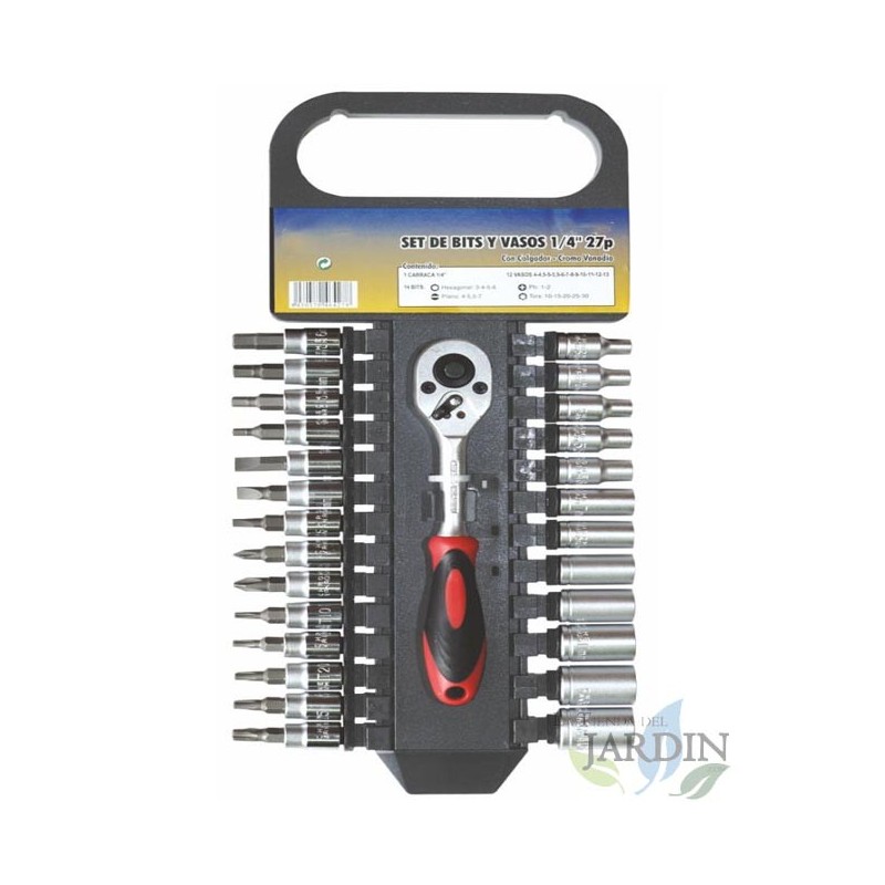 Estojo para brocas e soquetes, 27 peças, estojo compacto para brocas e soquetes, ferramentas úteis Estojo para brocas e soquetes, 27 peças, estojo compacto para brocas e soquetes, ferramentas úteis