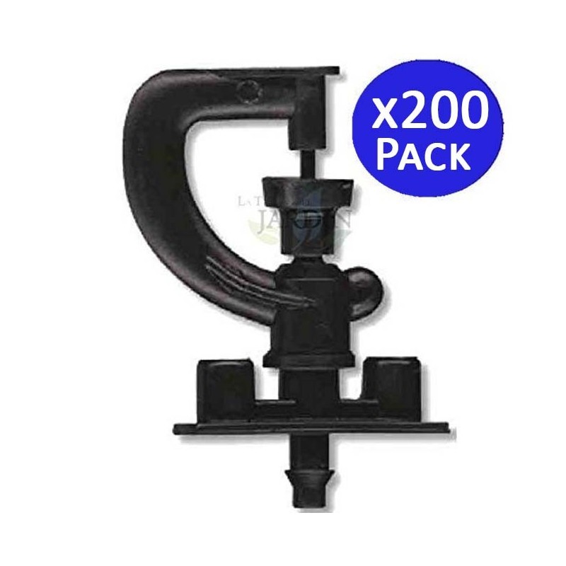 Lot de 200 Arroseur circulaire 360º pour irrigation agricole et arrosage dans le jardinage, 2- 2,5 m Lot de 200 Arroseur circulaire 360º pour irrigation agricole et arrosage dans le jardinage, 2- 2,5 m