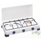 Gas cooker with 3 burners, adjustable burner Gas cooker with 3 burners, adjustable burner