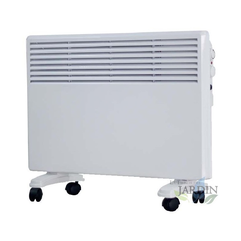 Convector calefactor blanco ajustable 750W-1500W