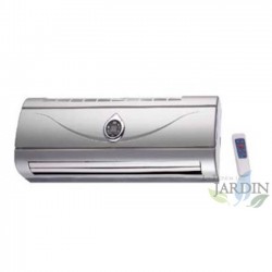 Riscaldatore da parete argento 1000W-2000W