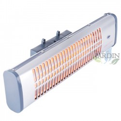 Radiateur pour salle de bains, sélection de puissance par cordon, émission instantanée de chaleur 600W-1200W