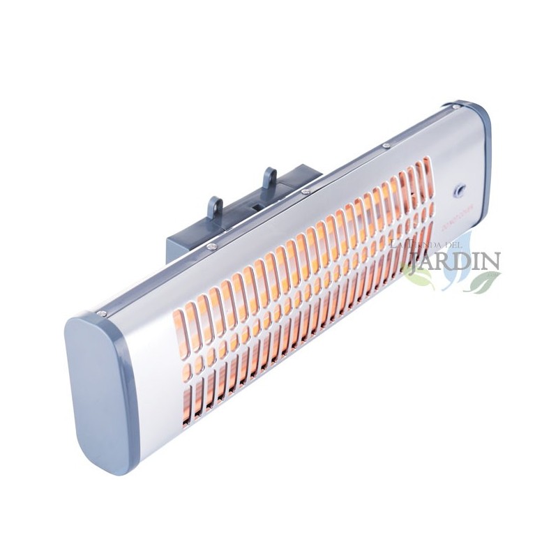 Radiateur pour salle de bains, sélection de puissance par cordon, émission instantanée de chaleur 600W-1200W