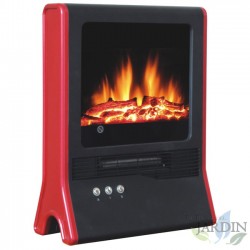 Lareira elétrica de luxo 1000W-2000W 42x22x53 cm