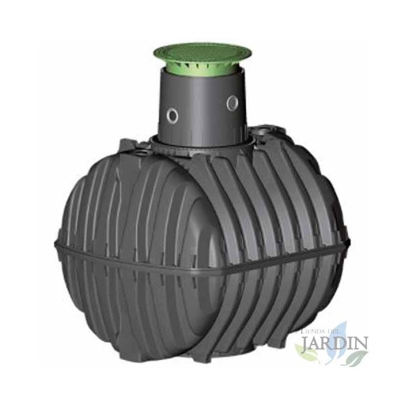 Fossa settica interrata senza filtro, 2700 litri, consigliata per 4/6 persone, 208x157x203 cm Fossa settica interrata senza filtro, 2700 litri, consigliata per 4/6 persone, 208x157x203 cm