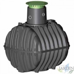 Unterirdische Klärgrube 4800 Liter, empfohlen für 9 bis 11 Personen