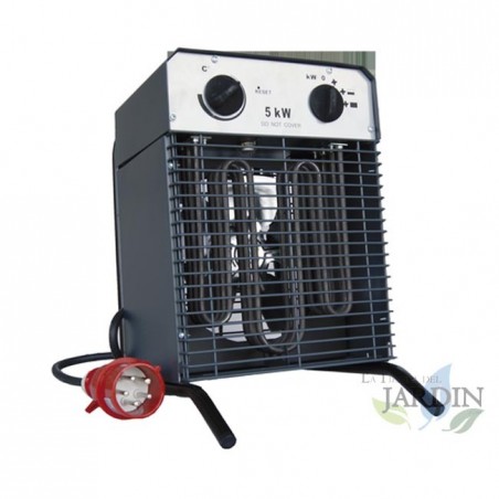 5000W electric heater unit 26x40x40 cm