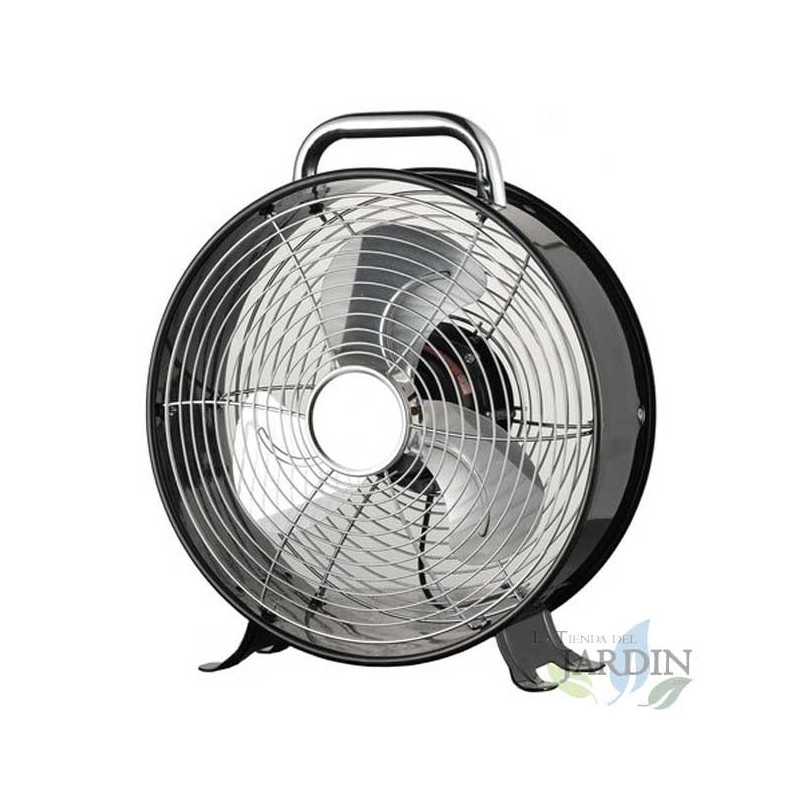 Ventilateur de sol à circulation d'air robuste, Ventilateur de sol 23 cm, 2 vitesses 28W, économie d'énergie