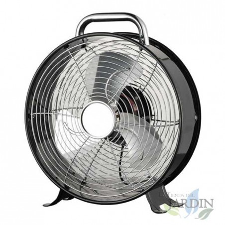 Ventilateur de sol à circulation d'air robuste, Ventilateur de sol 23 cm, 2 vitesses 28W, économie d'énergie