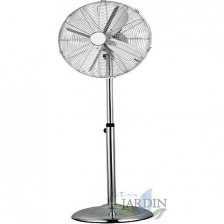 Ventilateur sur pied 60W à 3 vitesses 60W, pales de 40 cm