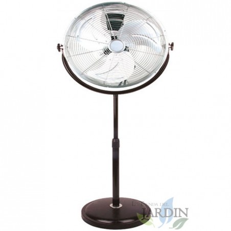 Ventilador de pé de 40 cm, 90 W, 3 velocidades