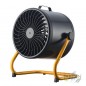 Ventilador de oficina robusto com circulação de ar, ventilador de chão de 35 cm, 3 velocidades, 150 W