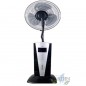 Ventilador de pedestal com nebulizador, 3 velocidades, 100 W, 40 cm, 1,4 litros Ventilador de pedestal com nebulizador, 3 velocidades, 100 W, 40 cm, 1,4 litros