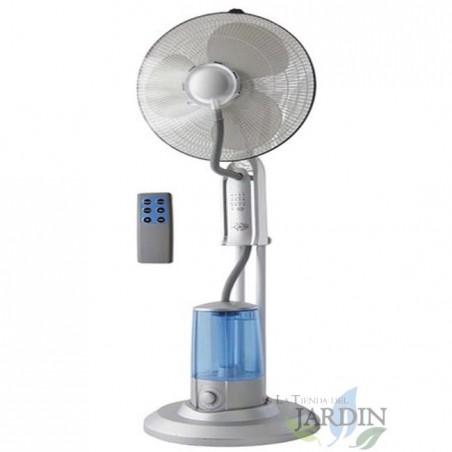 Misting fan 3000W 25x25x40 cm - 3 speeds 100W 40cm, 3.2 liters