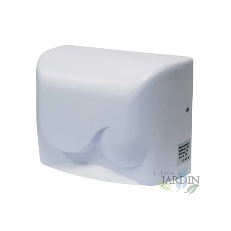White automatic hand dryer 1500W