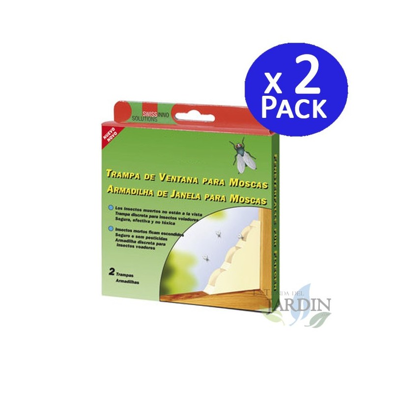 Window trap for flies. Window trap for flies.