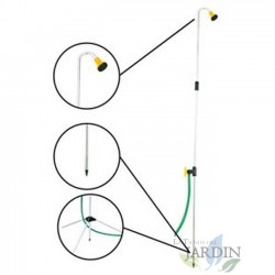 Doccia da giardino portatile con treppiede