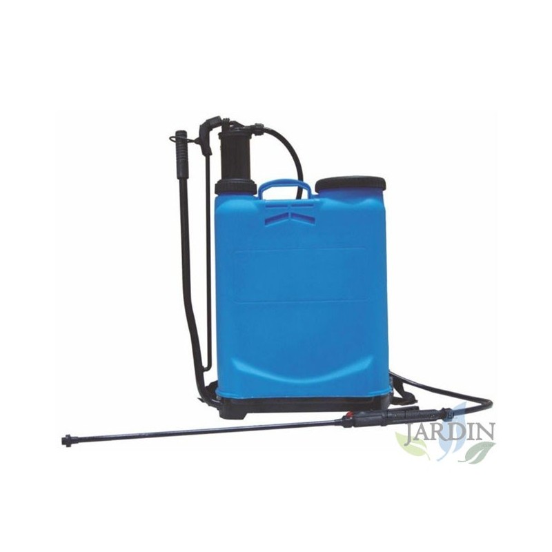 Mochila de pulverização de 16 litros com lança e alça - Ideal para grandes áreas de jardim Mochila de pulverização de 16 litros com lança e alça - Ideal para grandes áreas de jardim
