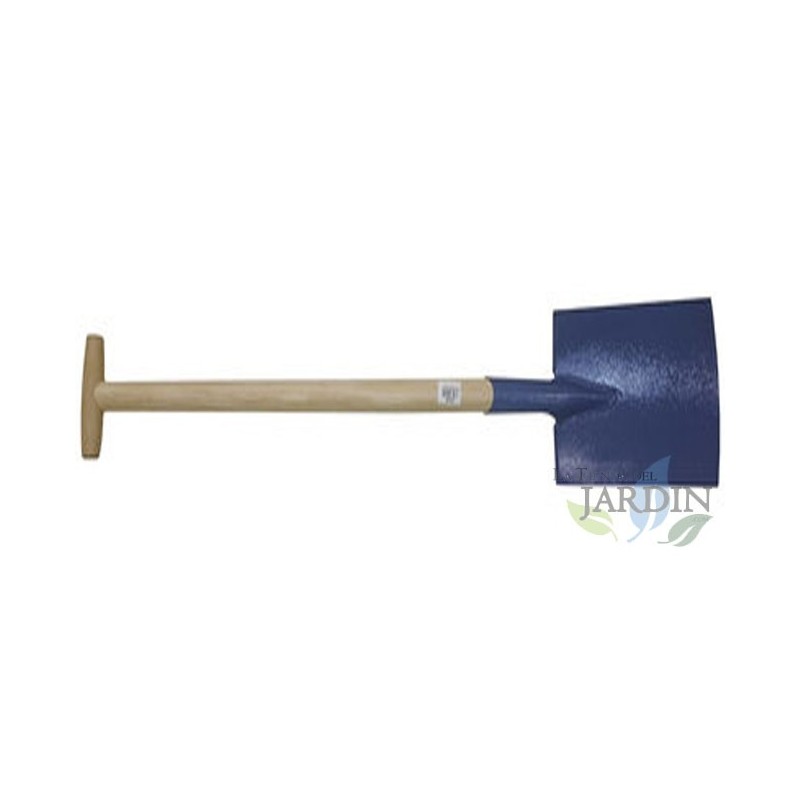  Gartenschaufel 26 cm x 1 Meter, Holzgriff