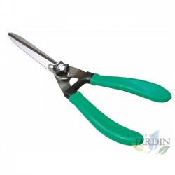 Straight blade hedge trimmer, supplied with hanger
