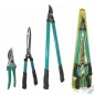 Kit especial de tesouras de poda para jardim: lâmina reta, tesoura de poda e tesoura manual - tudo em um para jardinagem