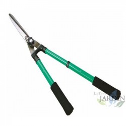 Telescopic hedge trimmer, served with hanger
