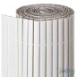 Cañizo PVC Blanco | Cañizo Ocultacion PVC Doble Cara 1 x 3 metros | Valla Privacidad Pantalla PVC | Valla Decoracion Exterior Cañizo PVC Blanco | Cañizo Ocultacion PVC Doble Cara 1 x 3 metros | Valla Privacidad Pantalla PVC | Valla Decoracion Exterior