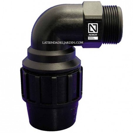 Male threaded elbow Polyethylene