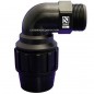 Gomito filettato Maschio PE | Accessorio per tubi in polietilene | Misure da 20mm a 90mm Gomito filettato Maschio PE | Accessorio per tubi in polietilene | Misure da 20mm a 90mm