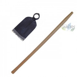 Flat hoe with handle 90 cm x 4 cm