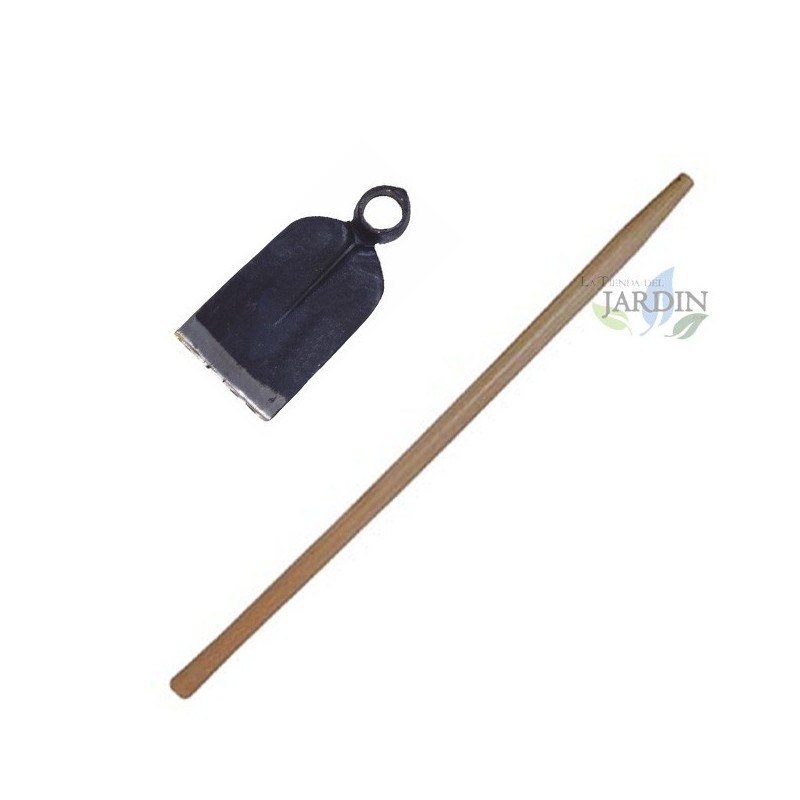 Zappa piatta con manico 90 cm x 4 cm, Attrezzo manuale per terra Zappa piatta con manico 90 cm x 4 cm, Attrezzo manuale per terra