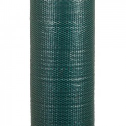 Malla Antihierbas verde 1 x 100 m, 105 gr/m2, Malla geotextil Permeable al Agua Transpirable. Protección contra Malas Hierbas