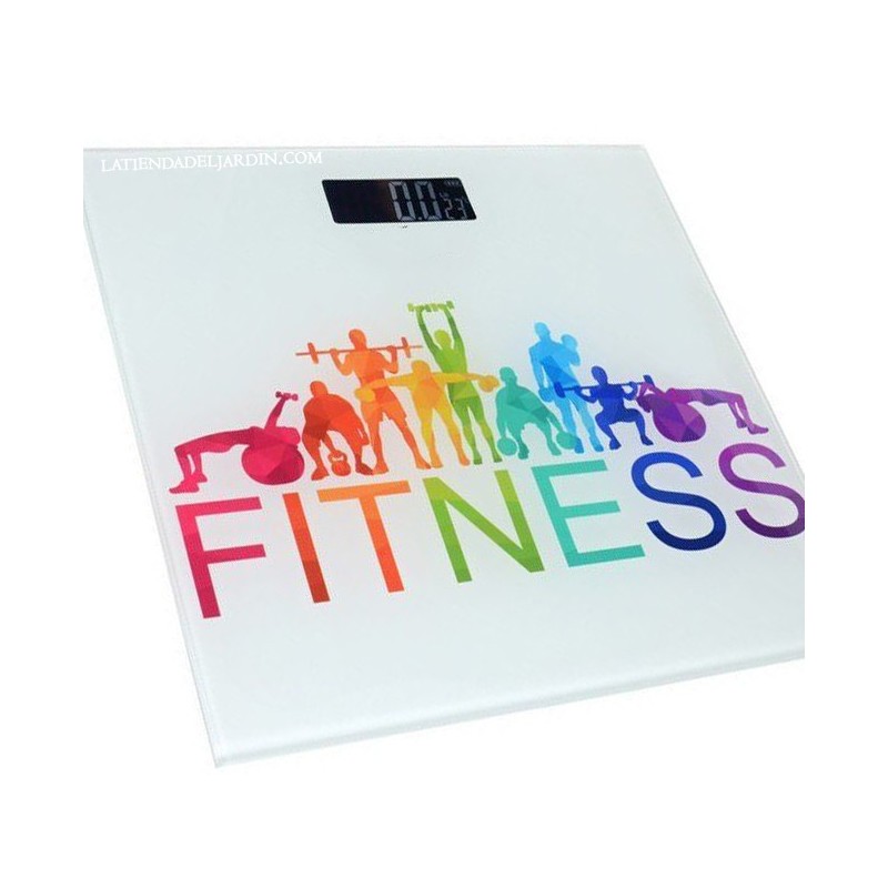 Bilancia digitale di precisione da bagno 180 kg, modello Fitness