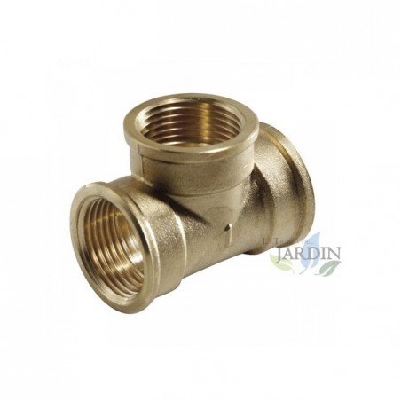 Brass female threaded tee, size of your choice